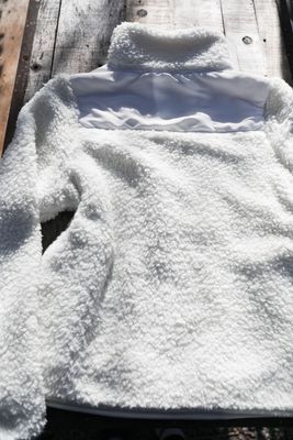 Skärgårdsbris teddytröja offwhite