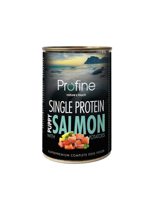 Profine Puppy Single protein Salmon with potatoes 400g