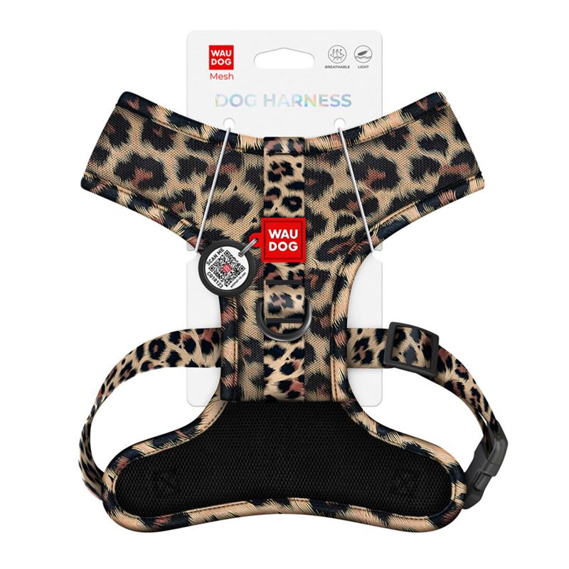 WAUDOG Mesh Hundsele Leopard