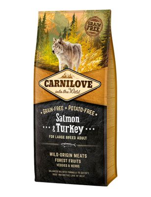 Carnilove Dog Salmon Turkey Large Breed Adult