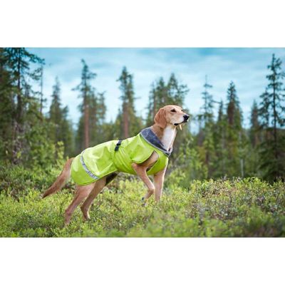 Pomppa Kevyt Lätt Fodrat Regntäcke Lime