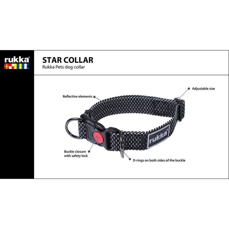Rukka Star Collar Pink