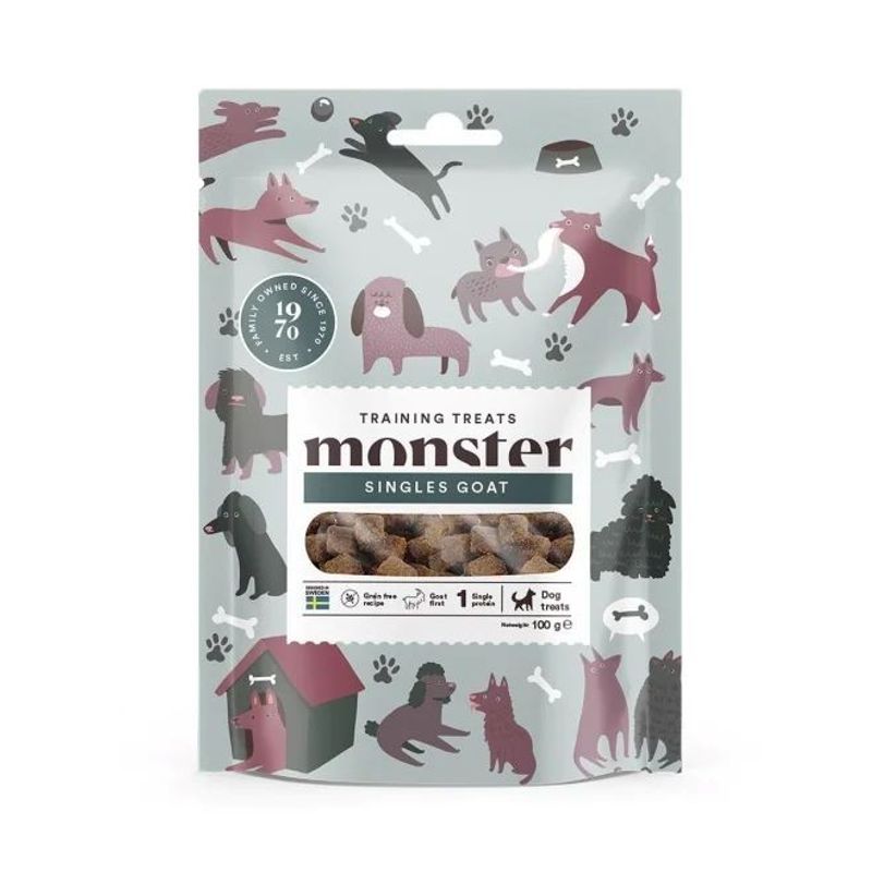 Monster Dog Bites training treats Goat 100 g
