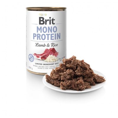 Brit Mono Protein Lamb & Rice 400g