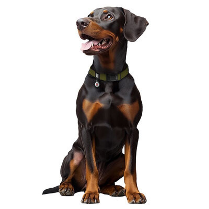 WAUDOG Waterproof Hundhalsband Magnetiskts lås Khaki