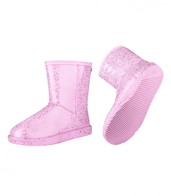 Waldhausen Bootie Vattentät stövel Rosa/glitter