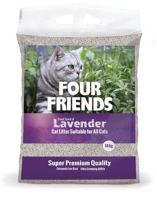 FourFriends Kattsand Lavender 14kg