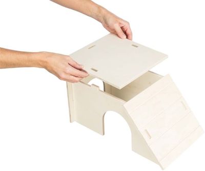 Bent gnagarhus "plug-in" kanin 51 x 24 x 33 cm