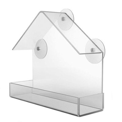 Fågelmatare Transparent Akryl
