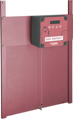 Kerbl EasyProtect automatisk hönslucka 28,5 x 25 cm rosé