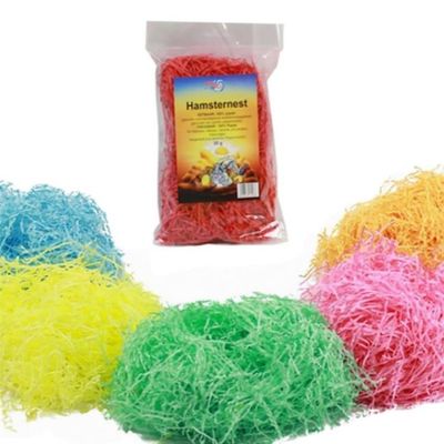 Hamsterbädd Papper Ätbar 30gr Mix Färg