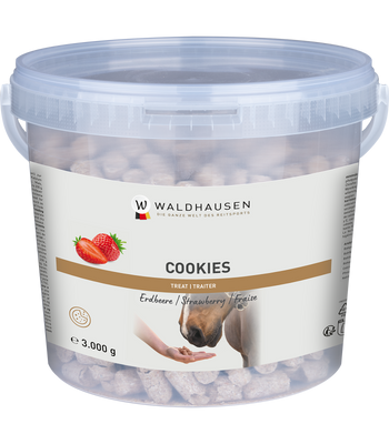 Waldhausen Hästgodis i hink 3kg Jordgubb