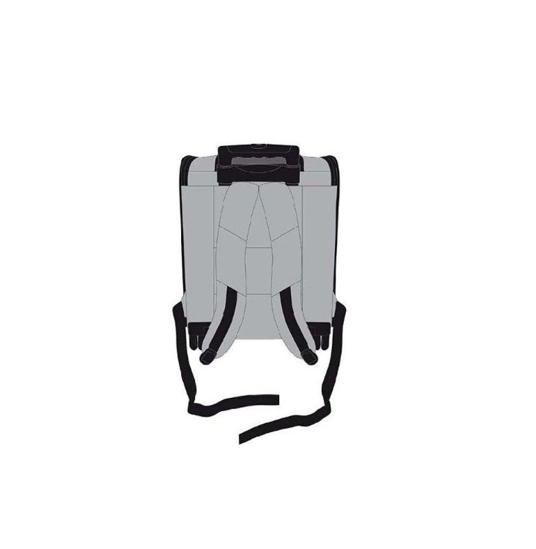 Trolley/Ryggsäck Nylon Grå