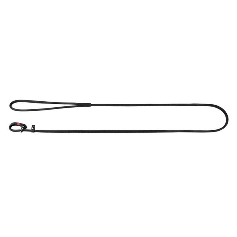 WAUDOG Soft Rundsytt Retrieverkoppel Läder, Svart