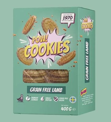 Pow Cookie Grain Free Lamb 400 g