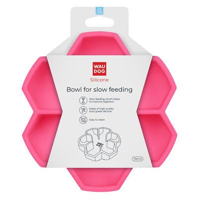 WAUDOG Slowfeed skål Silikon
