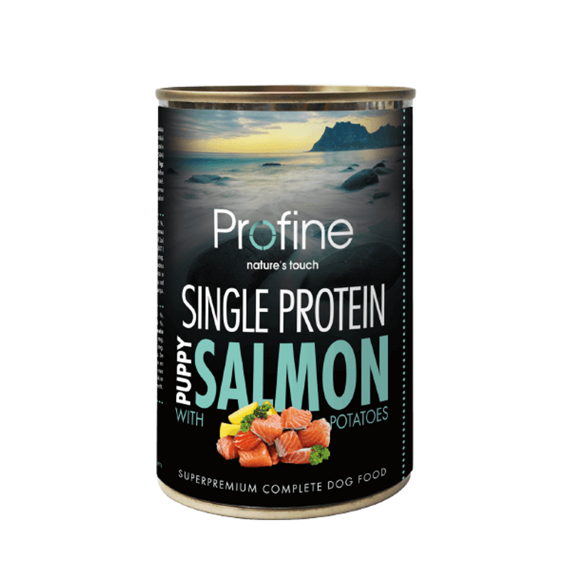 Profine PUPPY Single protein Salmon with potato 400g