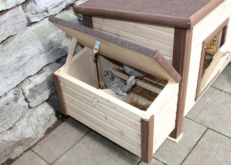 Isolerat Hönshus Med uppvärmning för 2-5 Höns