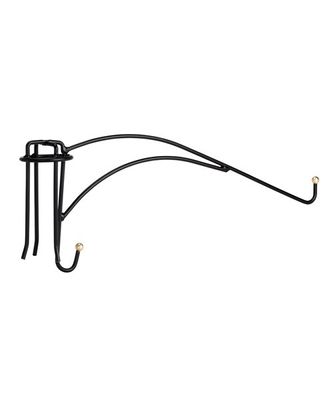 Hållare Fågelbord Krok 1x40cm mässingsknoppar till stolpe ø5cm