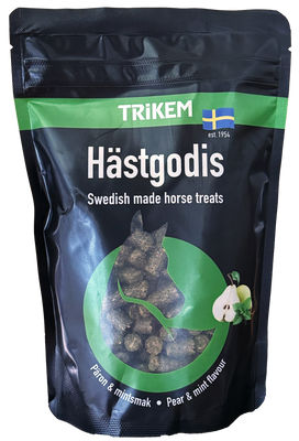 Trikem Hästgodis Päron & Mint 600 g