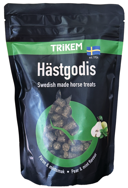 Trikem Hästgodis Päron & Mint 600 g