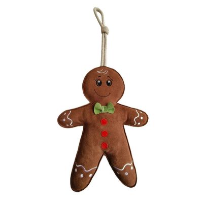 Hansbo Sport Brun Hästleksak Pepparkaksgubbe i Mocka