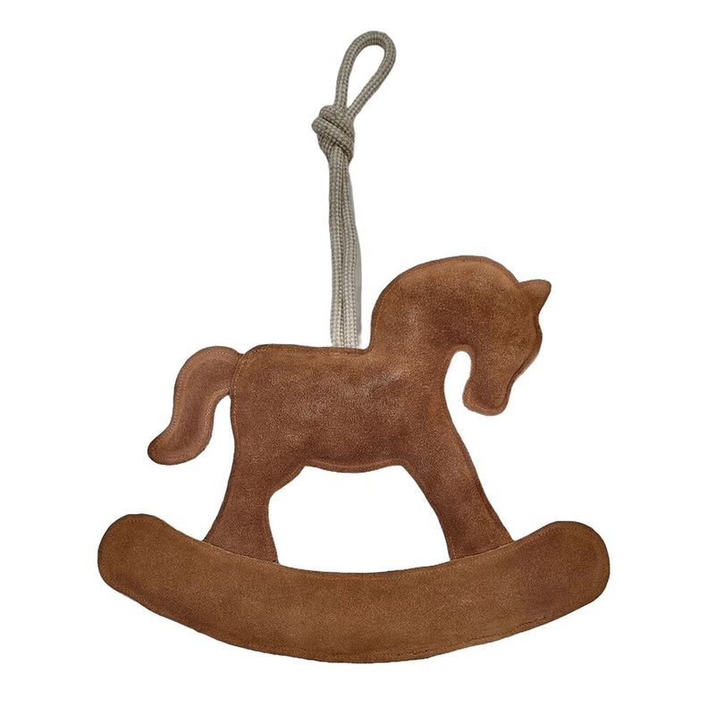 Hansbo Sport Hästleksak Pepparkakshäst i Mocka