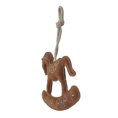 Hansbo Sport Hästleksak Pepparkakshäst i Mocka