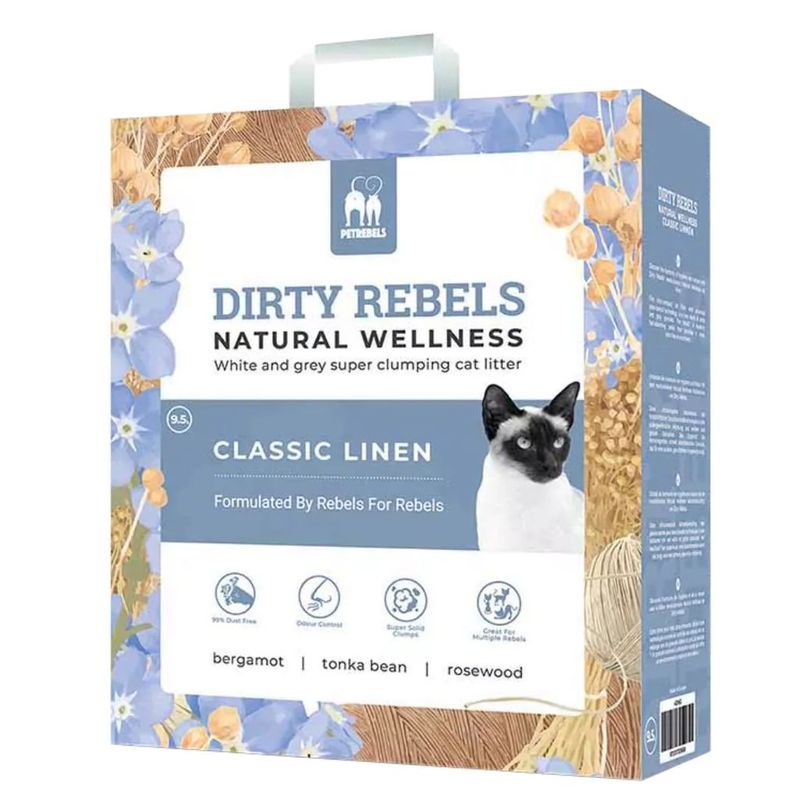 Kattsand Dirty Rebels 9,5l Classic Linen