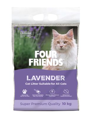 FourFriends Kattsand Lavender 10kg