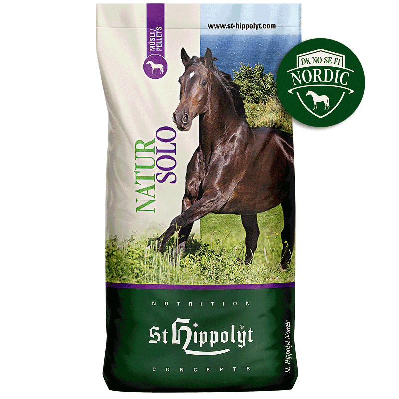 St Hippolyt Natur Pellets SOLO 25kg