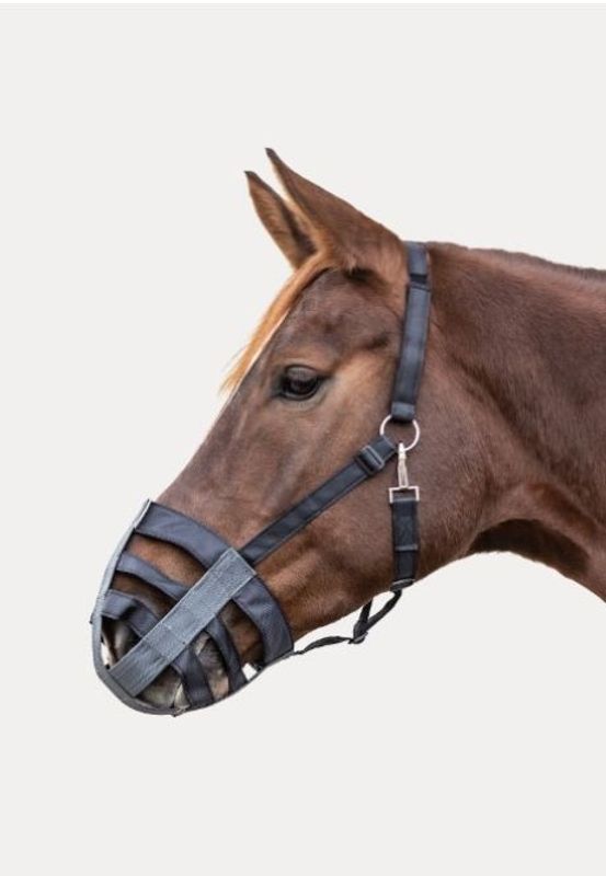 Waldhausen Gräsreducerare/munkorg i nylon. Svart