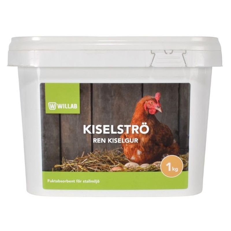 Willab Kiselströ Fjäderfä 1kg