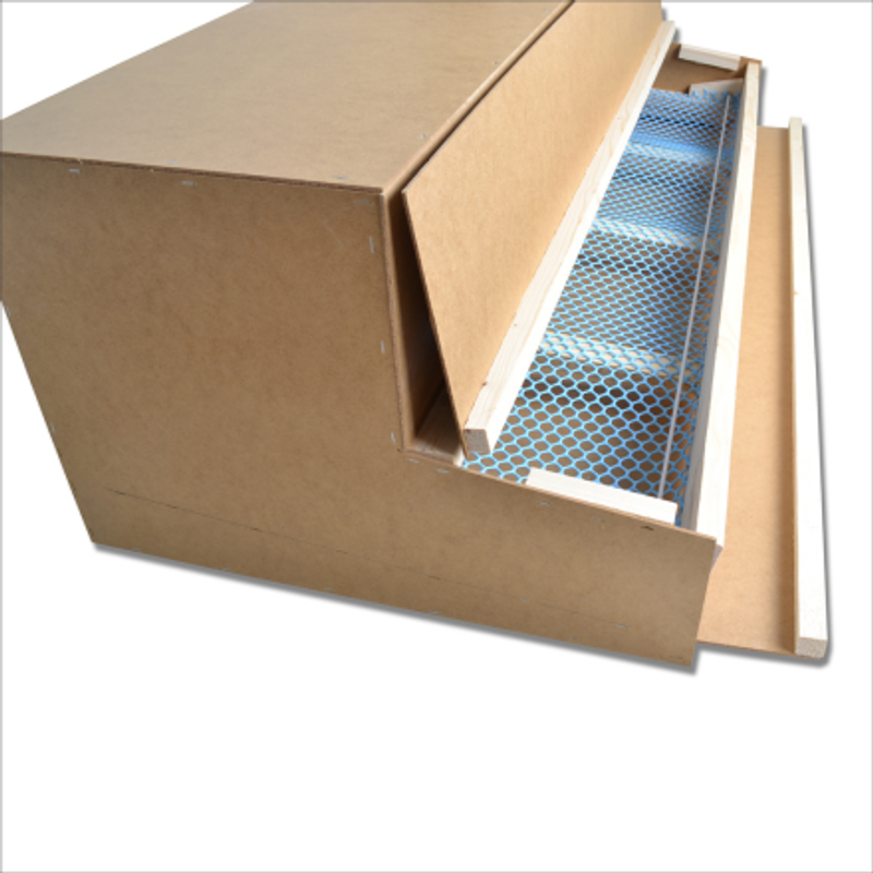 Värprede 4-fack Framplock 120x55x38cm