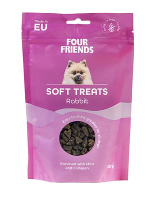 Four Friends Soft Treats Rabbit 200 g