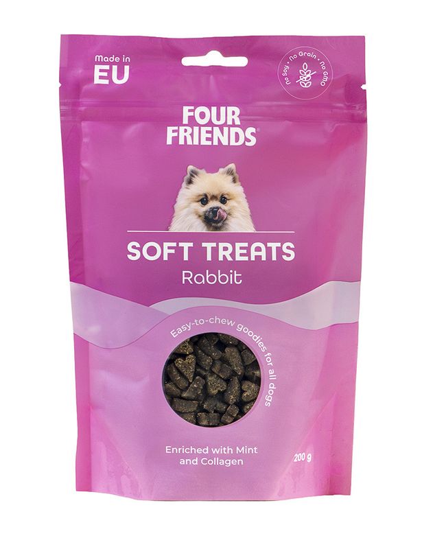 Four Friends Soft Treats Rabbit 200 g