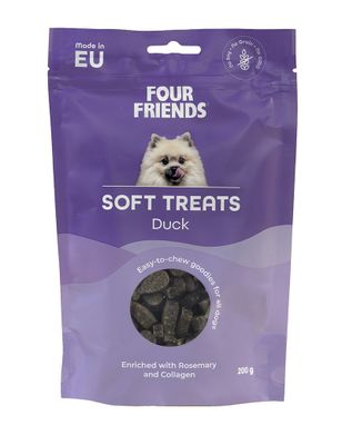 Four Friends Soft Treats Duck 200 g