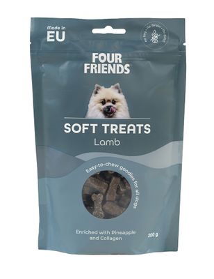 Four Friends Soft Treats Lamb 200 g
