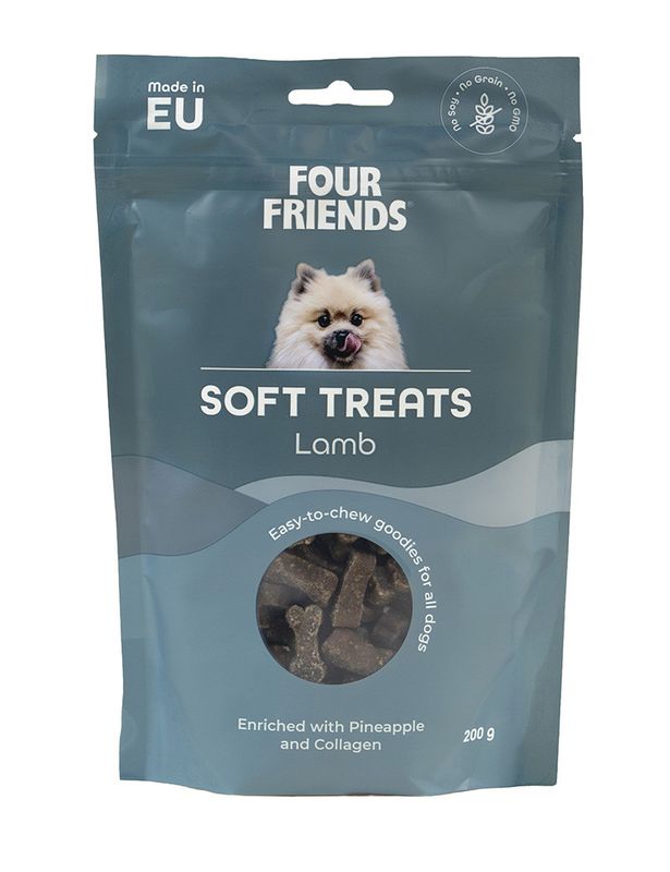 Four Friends Soft Treats Lamb 200 g