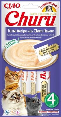 Churu Cat Tuna & Clam 4st (56g)
