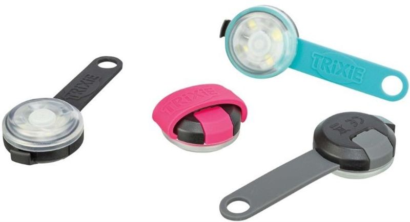 Flasher för hund, USB, ø 3 × 8 cm