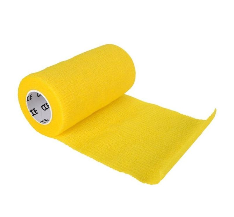 Biofarmab Självhäftande Bandage Gul 4,5 m x 10 cm
