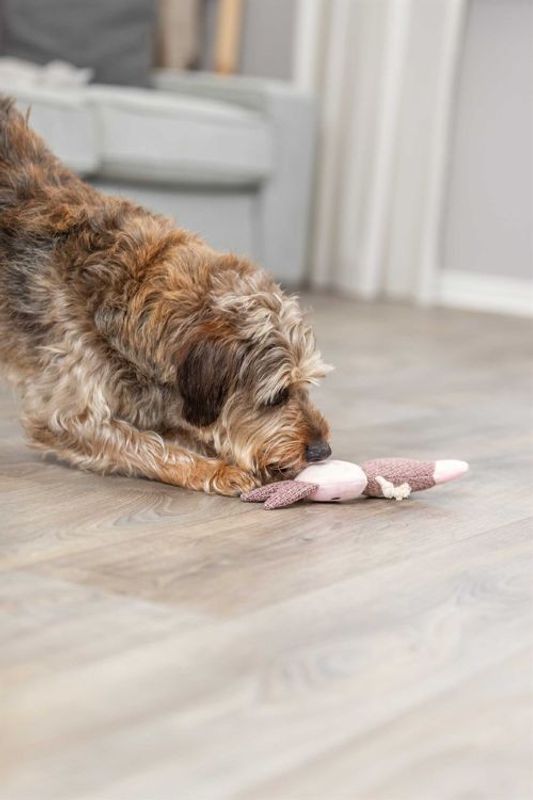 Kanin, tyg/plysch, 24 cm