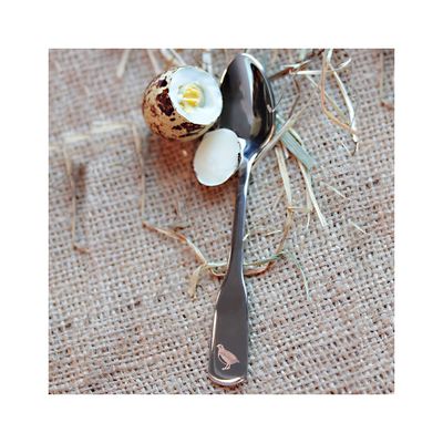 Graverad Vakteläggssked Quailzz