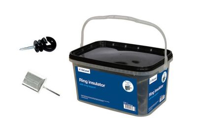 Ringisolator i Hink 120-pack med 1  isolatordragare