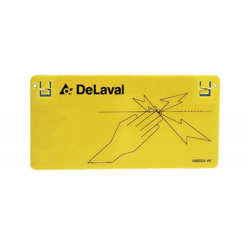 DeLaval Varningsskylt