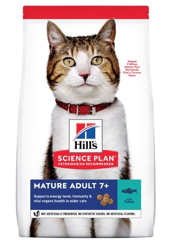Hills Science Plan Feline Mature Tuna 1,5kg