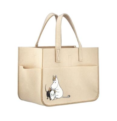 Mumin Väska Beige Snorkfröken