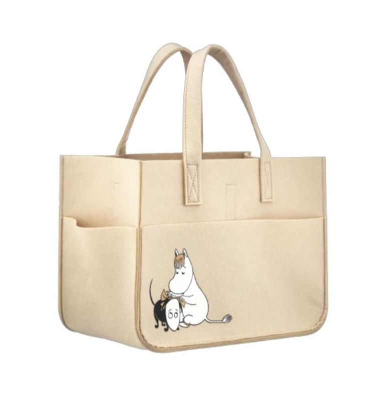 Mumin Väska Beige Snorkfröken