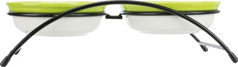 Matbar Smådjur Keramik Grön/Vit 2x0,3l